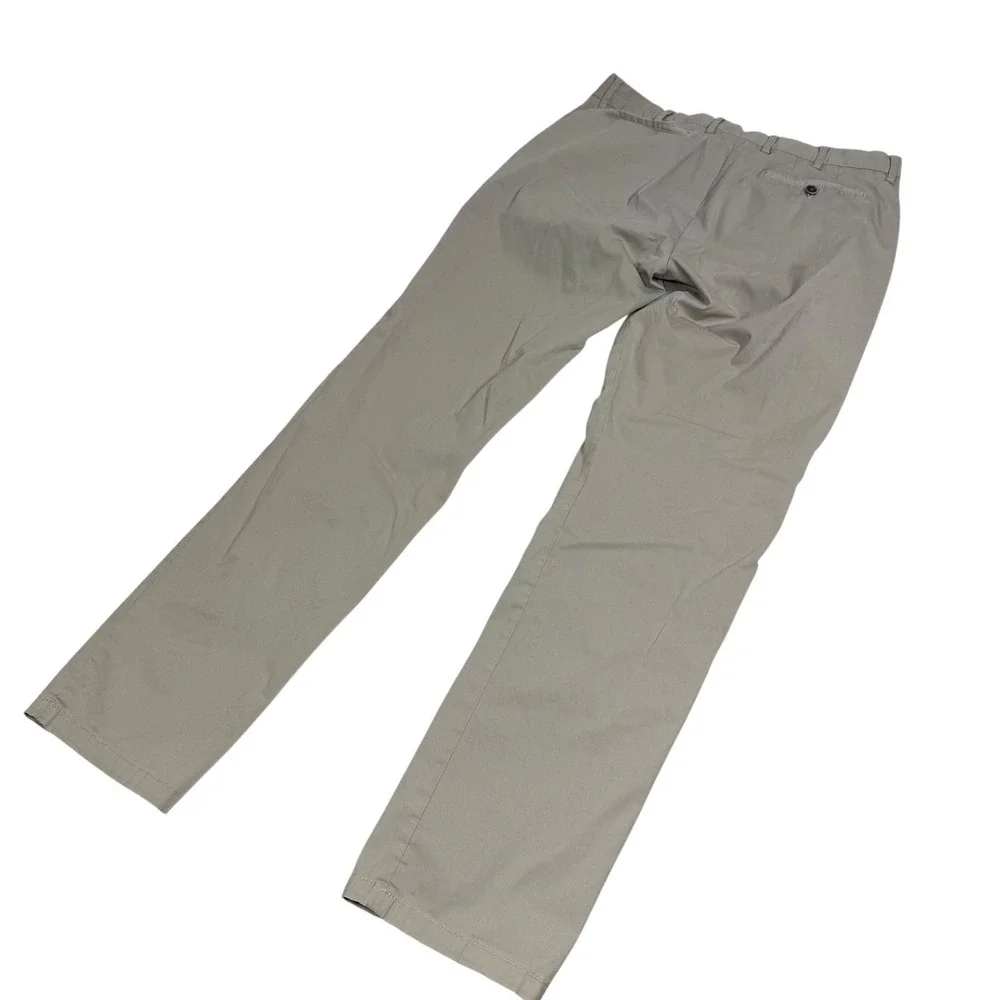 Robert Graham Mens Kipling‎ Tailored Chino Pants Light Taupe RP17-3005T 32x32